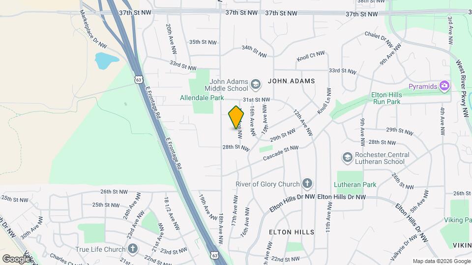2829 17th Ave NW Map and Location Details
