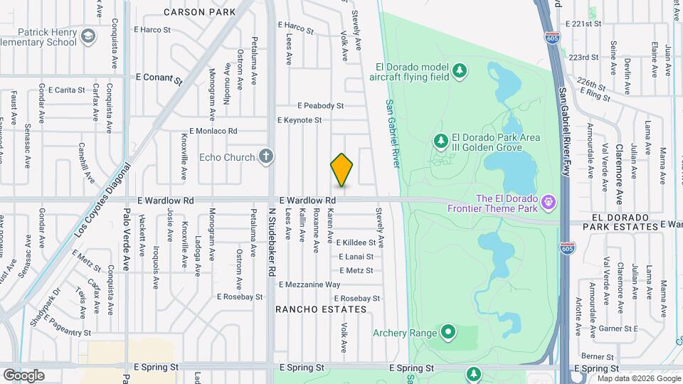 3407 Volk Ave Mapa y Detalles de la Ubicación