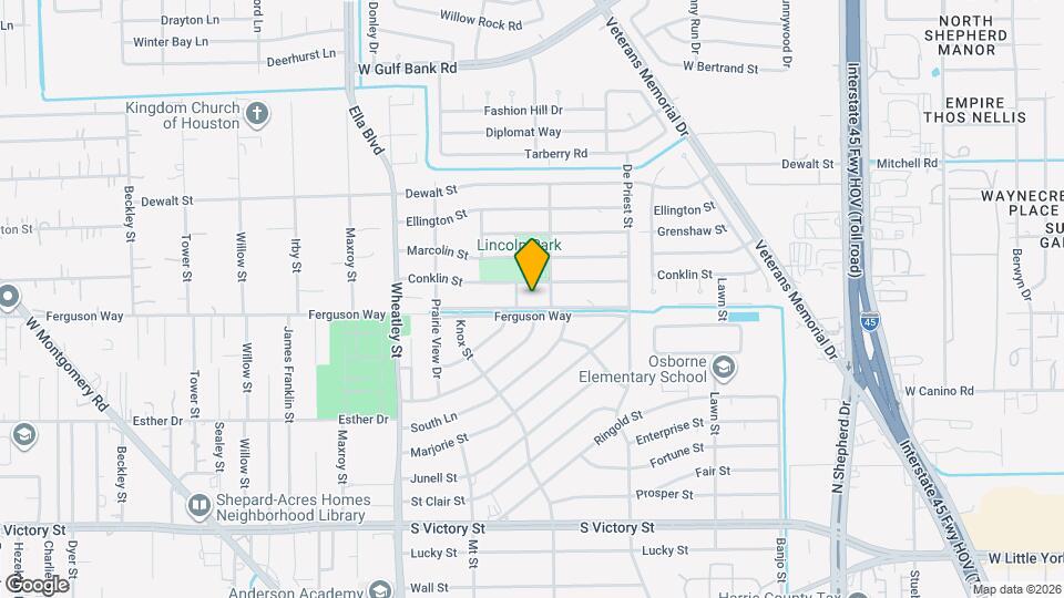 980 Randolph St Map and Location Details