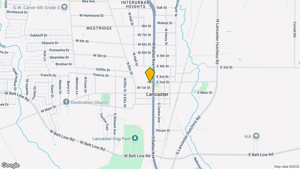 255 N Dallas Ave Mapa y Detalles de la Ubicación