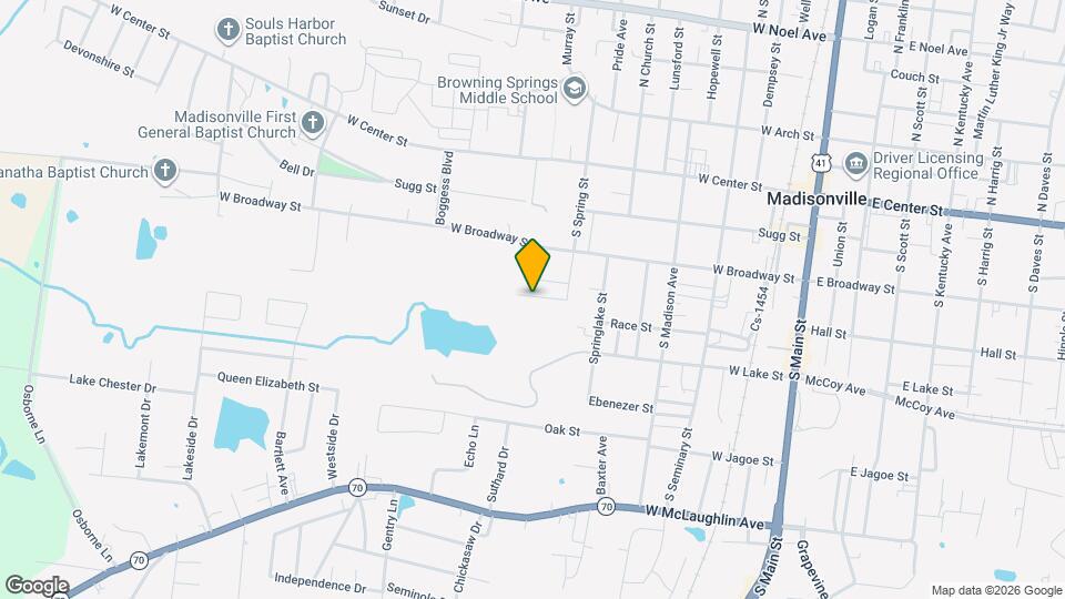 584 Sharp Ave Map and Location Details