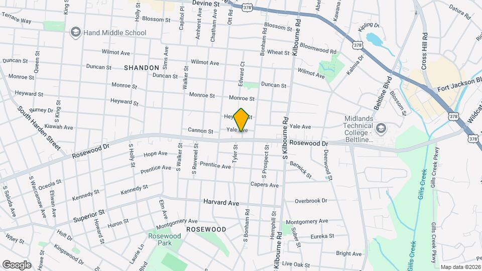 103 Sunrise Ave Map and Location Details