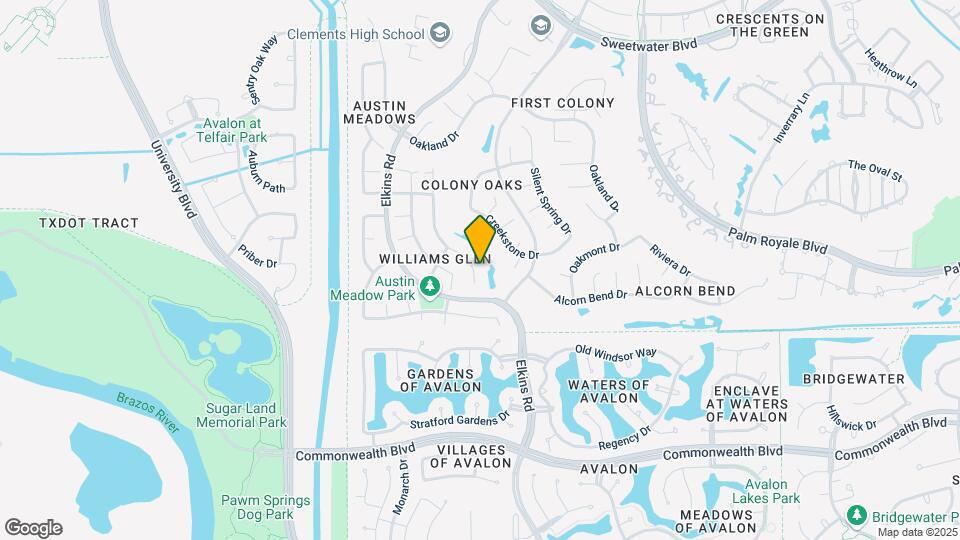 3427 Williams Glen Dr Map and Location Details