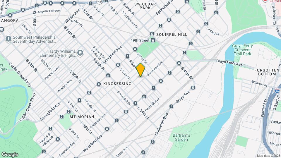 5237 Greenway Ave Map and Location Details