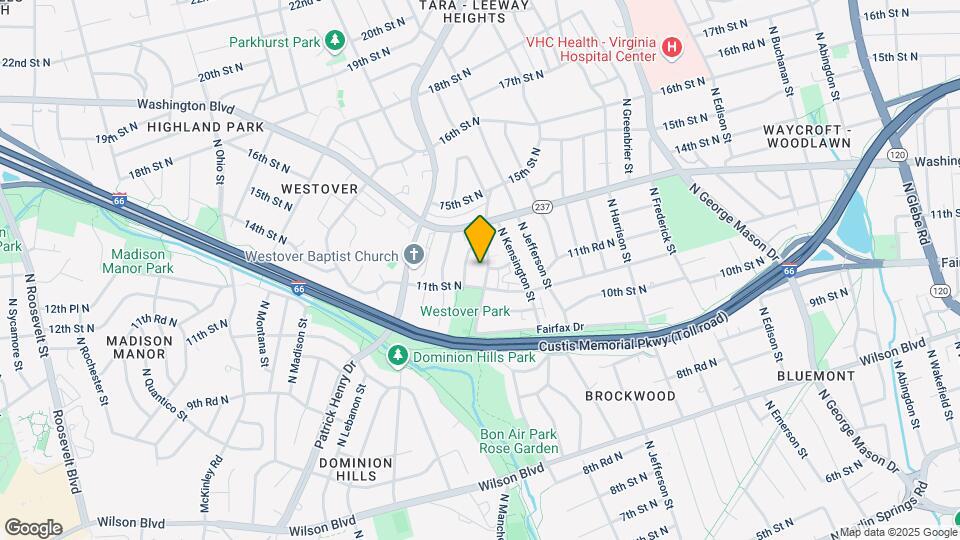 1112 N Kennebec St Map and Location Details