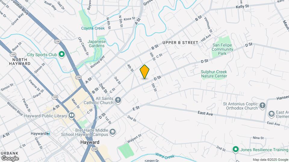 1440 D St Map and Location Details