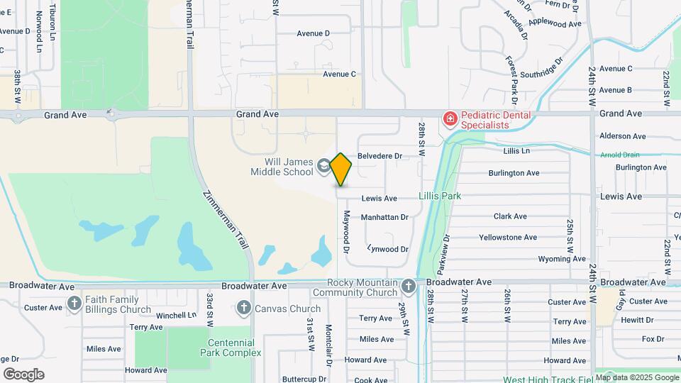 2943 Lewis Ave Map and Location Details