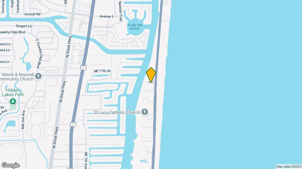 3310 S Ocean Blvd Map and Location Details