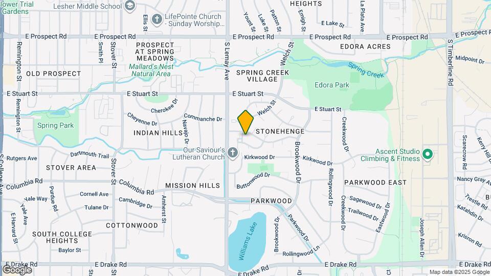 1190 Niagara Dr Map and Location Details