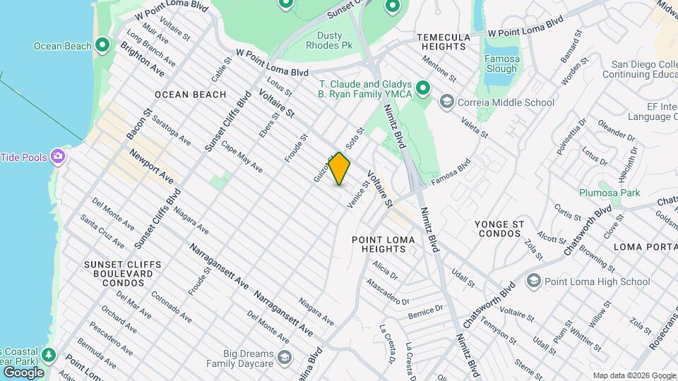 4437 Long Branch Ave Map and Location Details