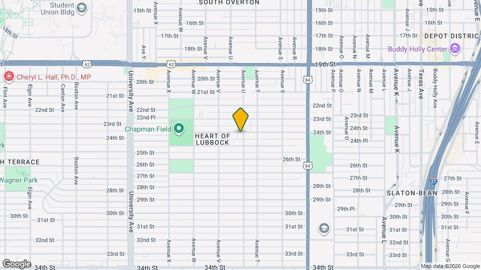 2402 Avenue U Map and Location Details