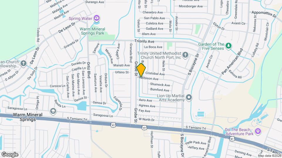 5009 Bullard St Map and Location Details