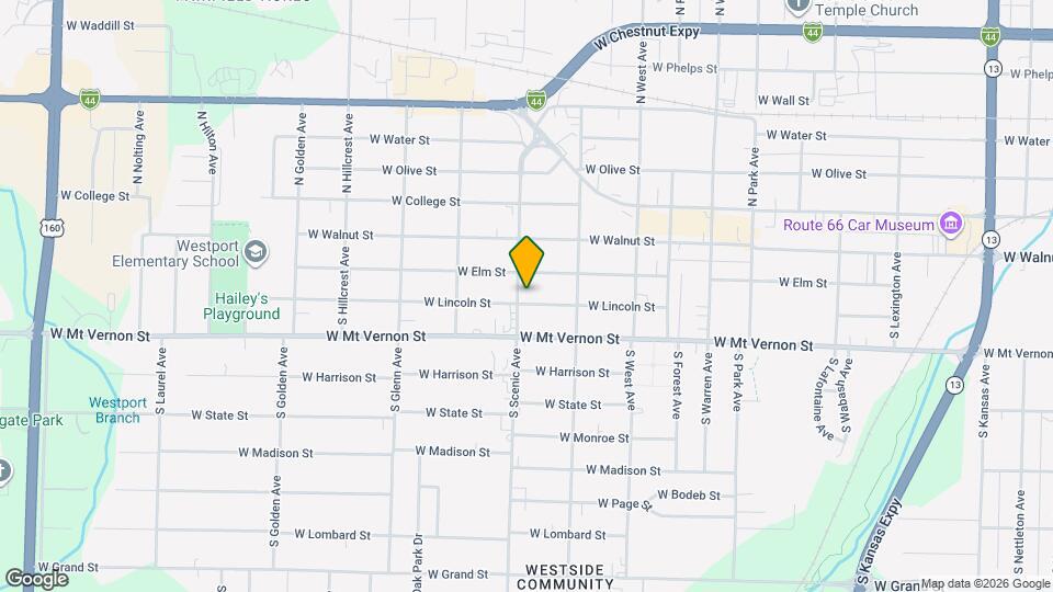 520 S Scenic Ave Map and Location Details