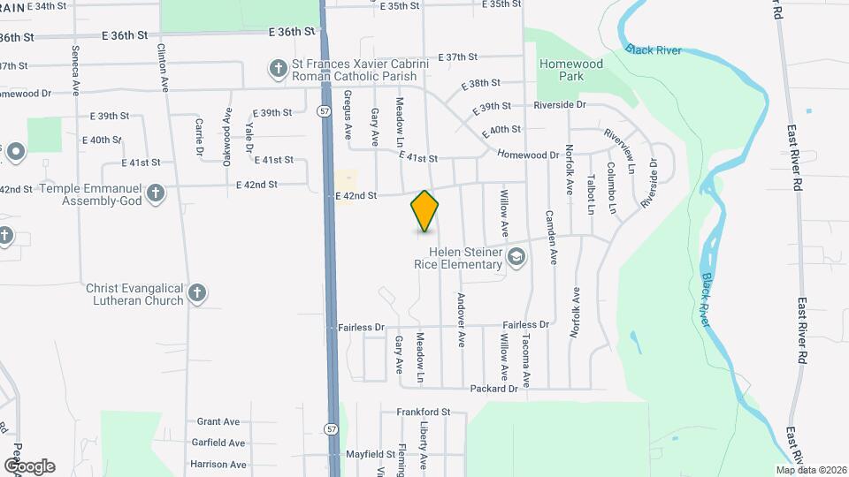 4315 Meadow Ln Map and Location Details