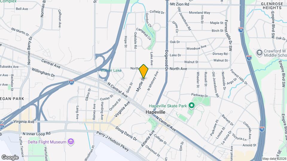 3330 Myrtle St Map and Location Details