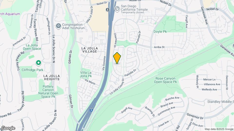 Archstone La Jolla Colony-Unit -. Map and Location Details