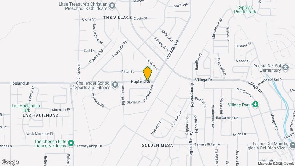 15019 Hopland St Map and Location Details