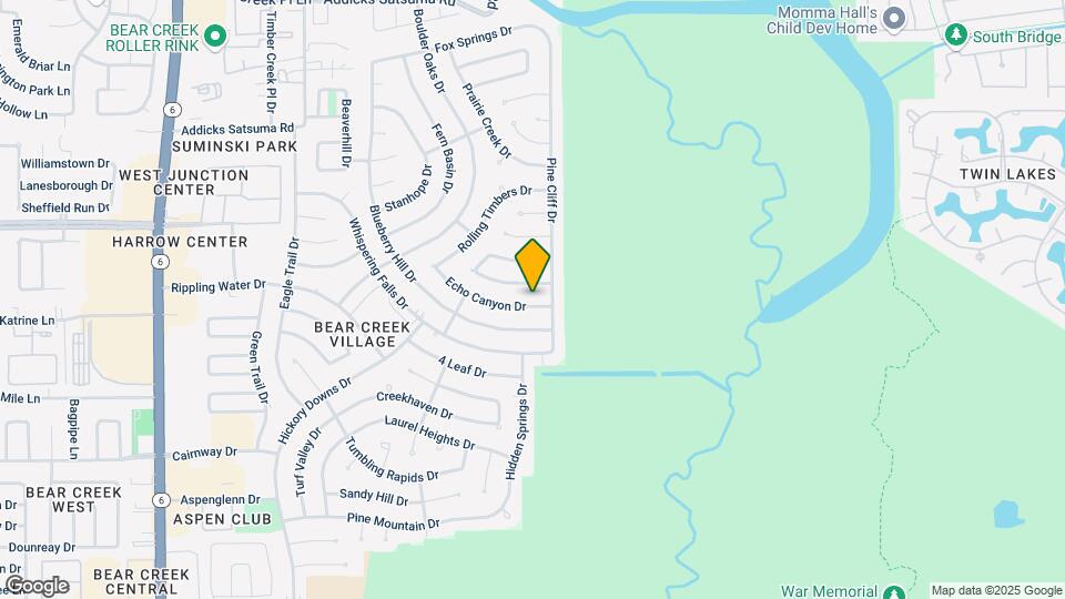 15614 Echo Canyon Dr Map and Location Details