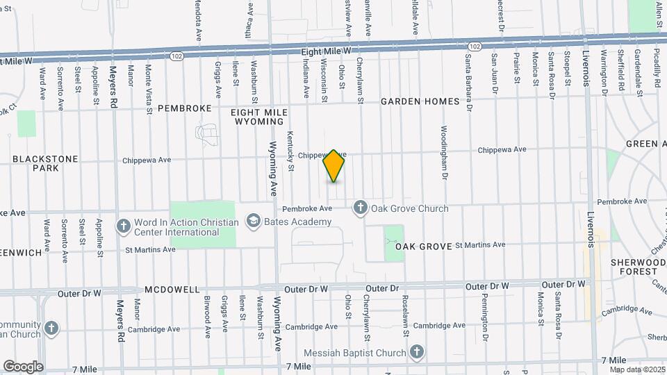 19960 Wisconsin St Mapa y Detalles de la Ubicación