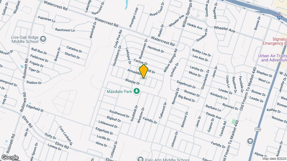 2707 Sidewinder Dr Map and Location Details