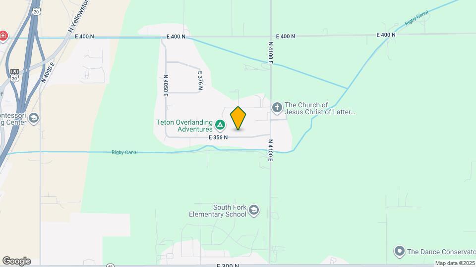 4087 E 356 N Map and Location Details