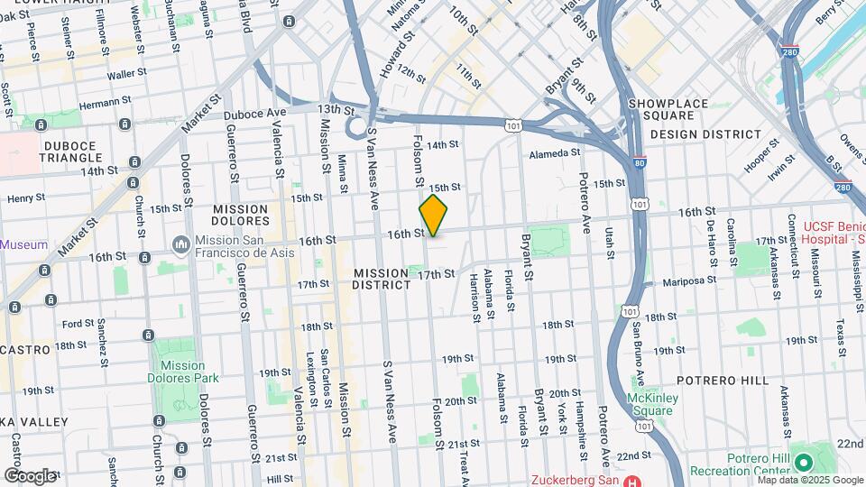 2023 Folsom Mapa y Detalles de la Ubicación