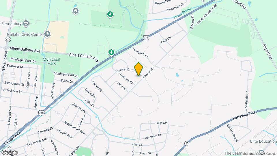 1140 E Main St Map and Location Details