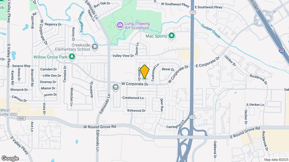 2048 Piedmont Dr Map and Location Details