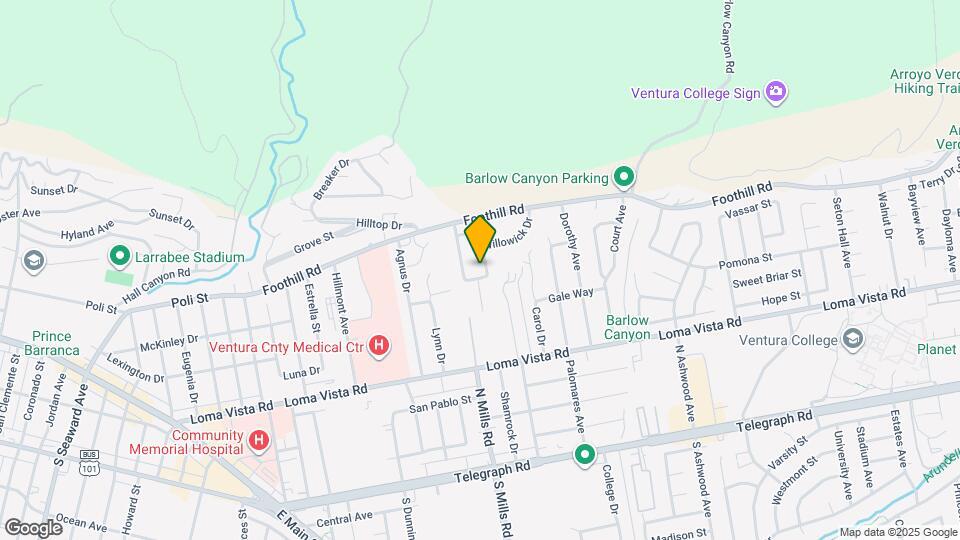 369 Sierra Dr Map and Location Details