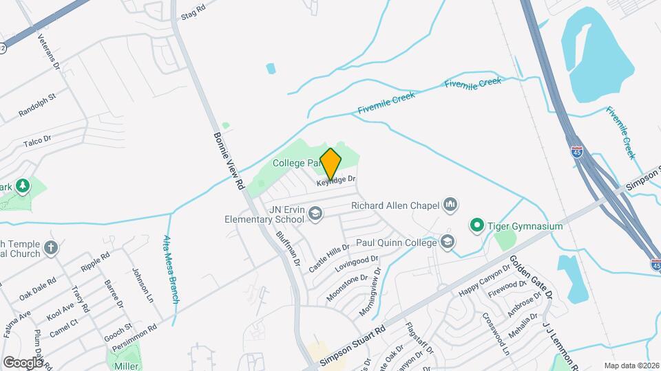 3528 Keyridge Dr Map and Location Details