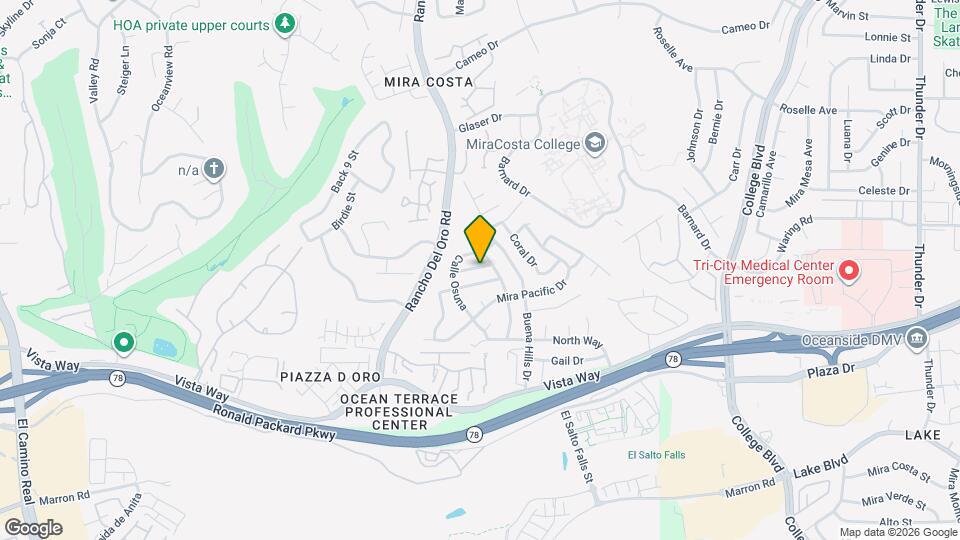 3591 Nina St Map and Location Details