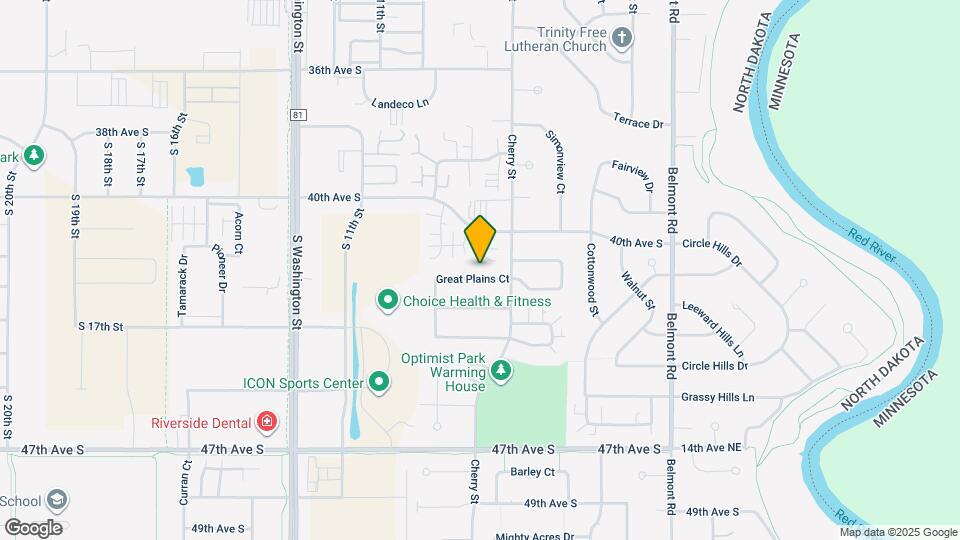716 Great Plains Ct Map and Location Details
