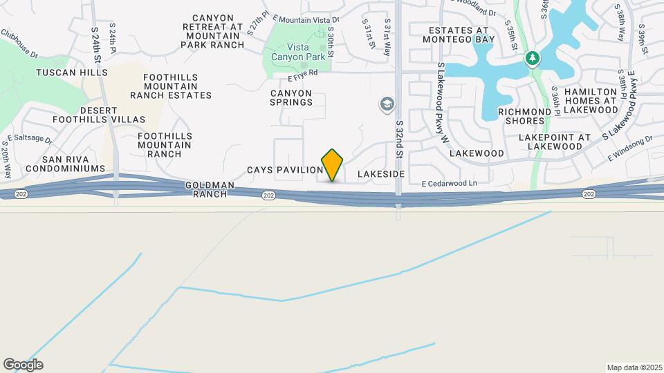 3001 E Redwood Ln Map and Location Details