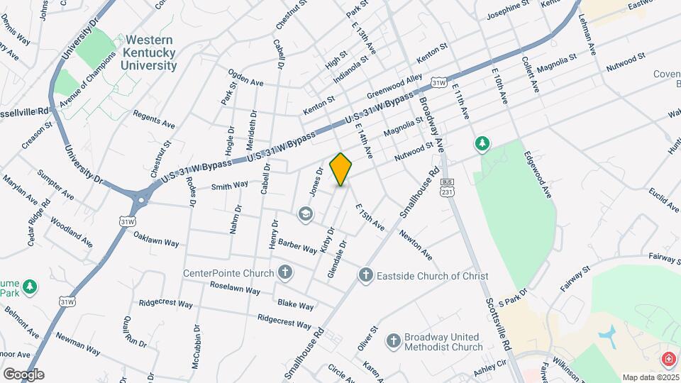 1510 Nutwood St Map and Location Details
