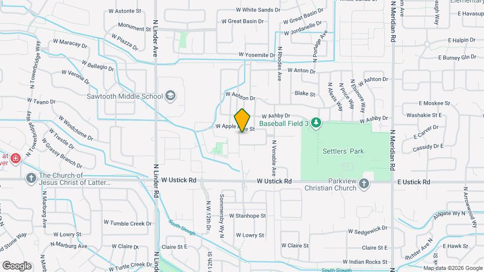 3520 N Cooper Ave Map and Location Details