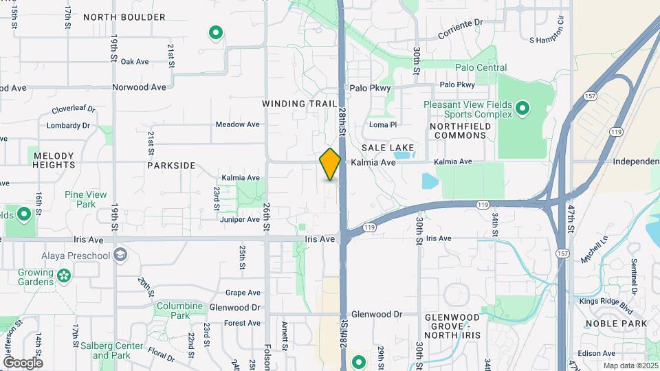 3545 28th St, Unit 103 Map and Location Details