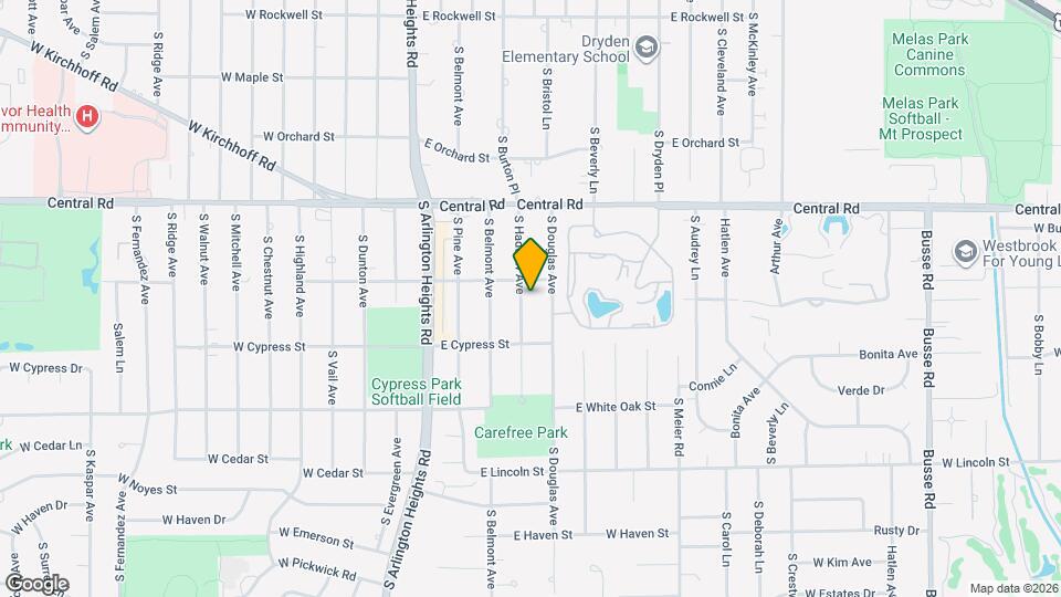 1113 S Haddow Ave Map and Location Details