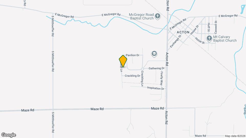 8129 Retreat Ln Mapa y Detalles de la Ubicación