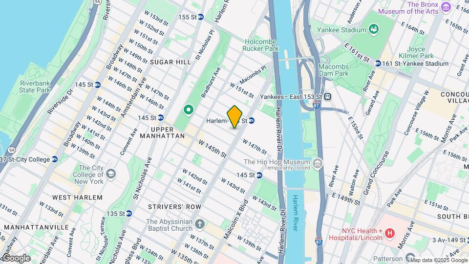 2542 Adam Clayton Powell Jr Blvd Map and Location Details