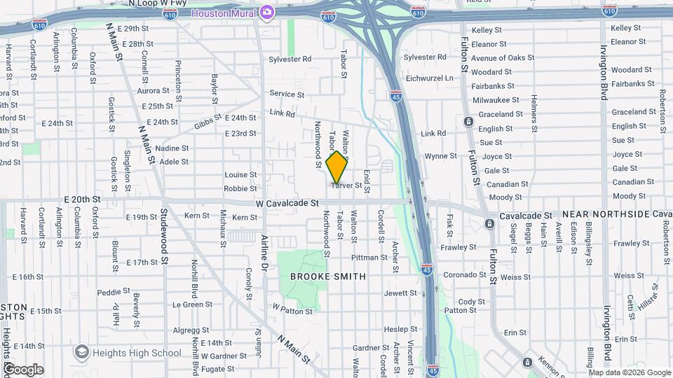 1415 Tabor St Map and Location Details