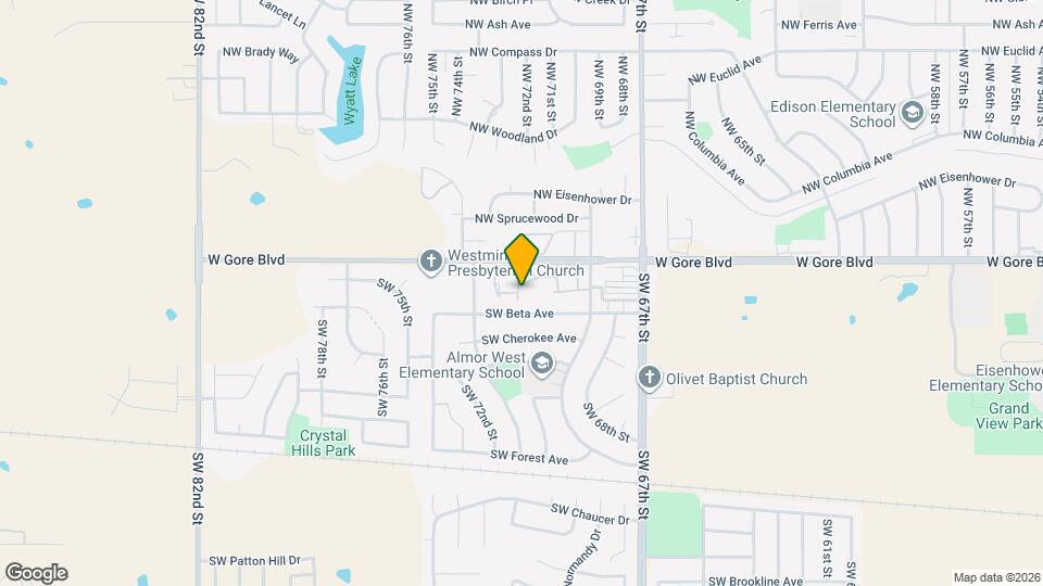 7075 SW Westchester Cir Map and Location Details