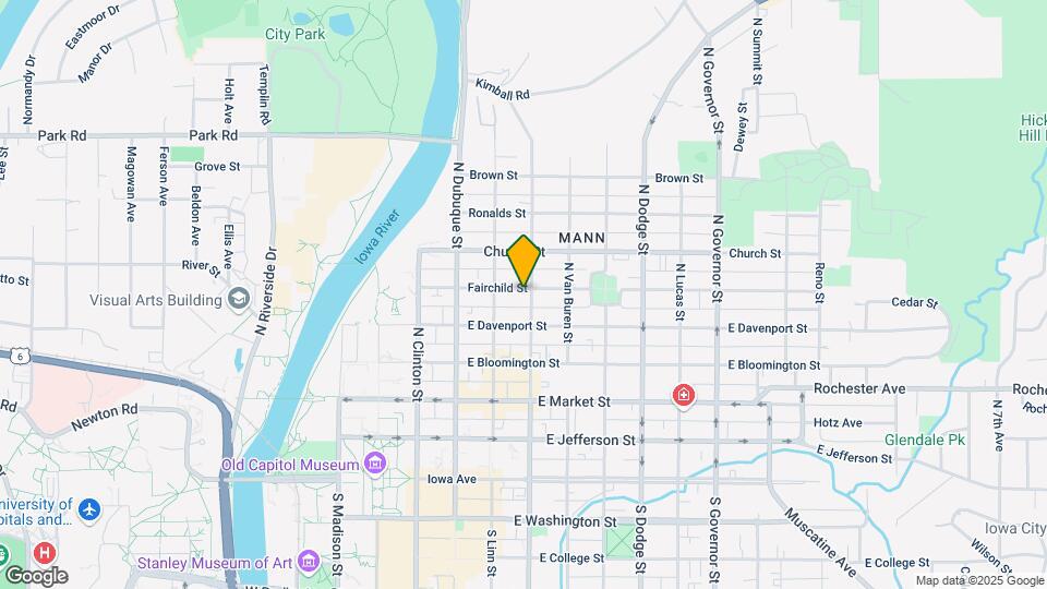 429 N Gilbert St Map and Location Details