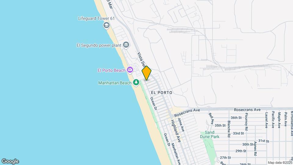 4400 Ocean Dr Map and Location Details