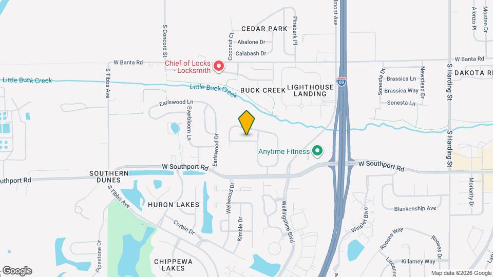 2604 Senators Way Map and Location Details