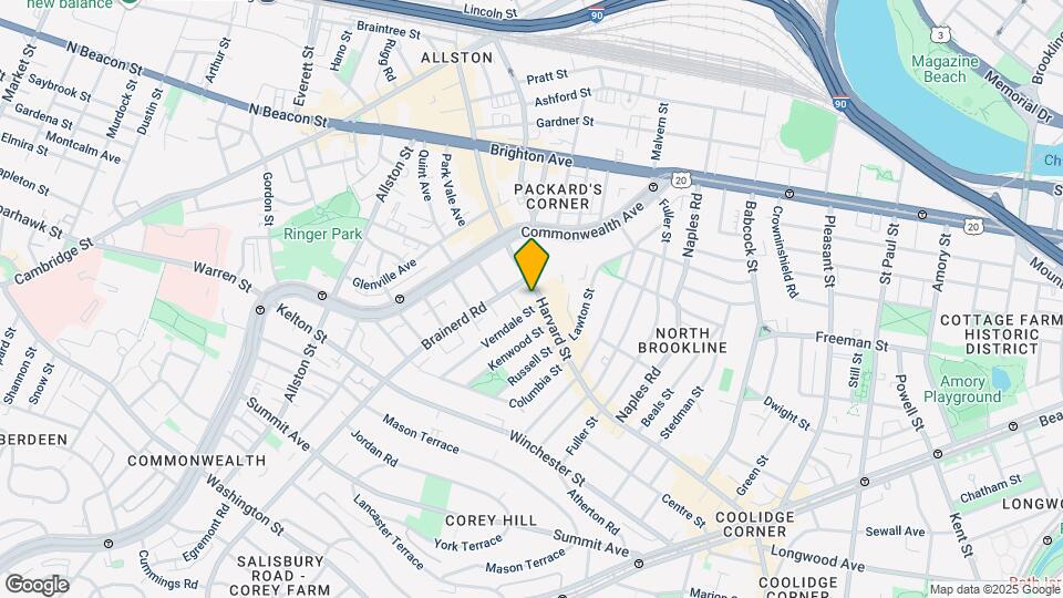 526 Harvard St, Unit 1 Map and Location Details