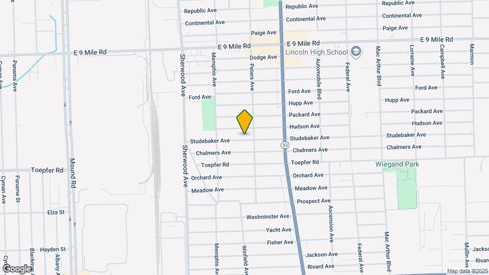 7251 Studebaker Ave Map and Location Details
