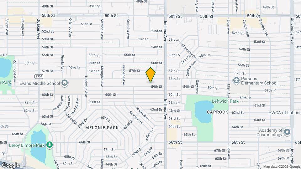 3416 59th St Map and Location Details