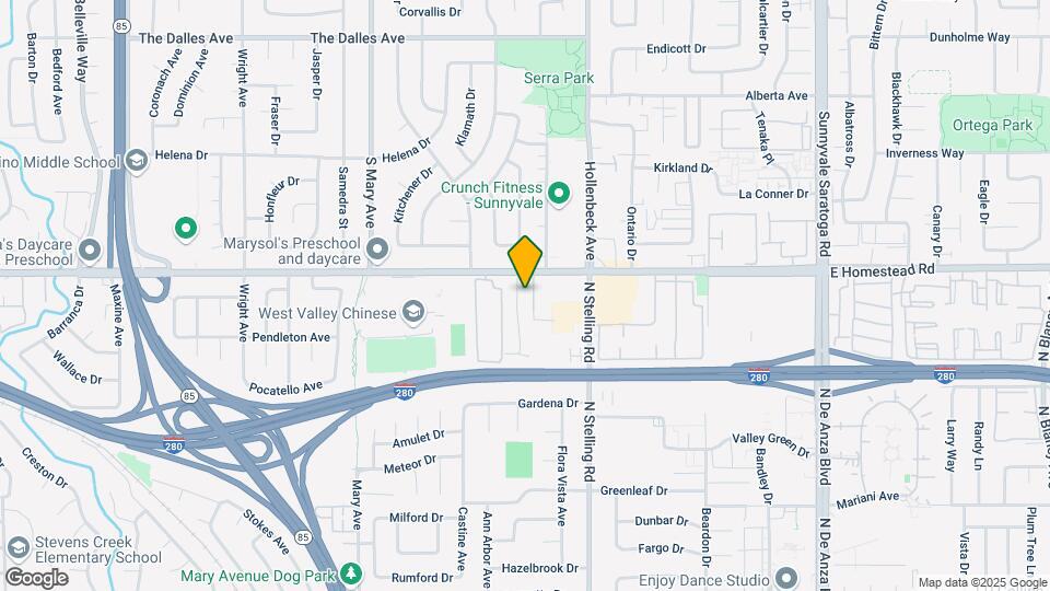 1712 Noranda Dr, SV Mapa y Detalles de la Ubicación