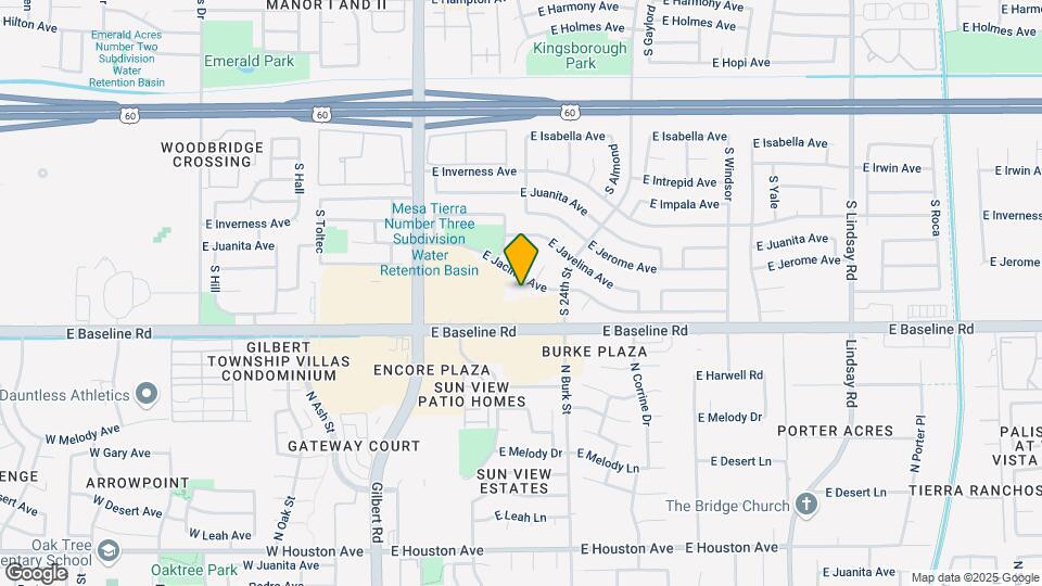 Craft at Gilbert and Baseline Mapa y Detalles de la Ubicación