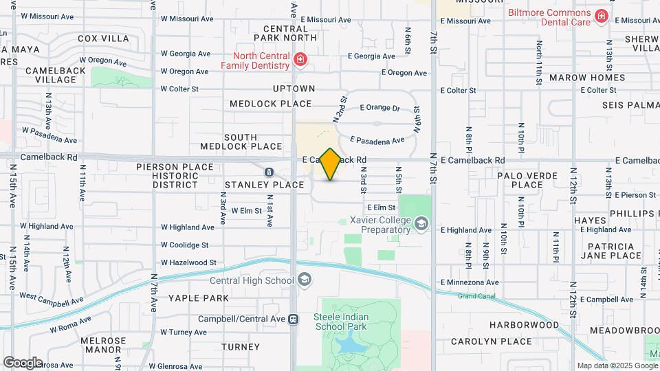 75 E Mariposa St Map and Location Details